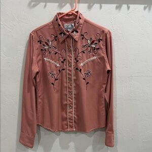 Panhandle Slim Pink Western Shirt